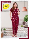 Vol AT 0185 Summer Special Hosiery Cotton Night Suits Wholesalers In Delhi
